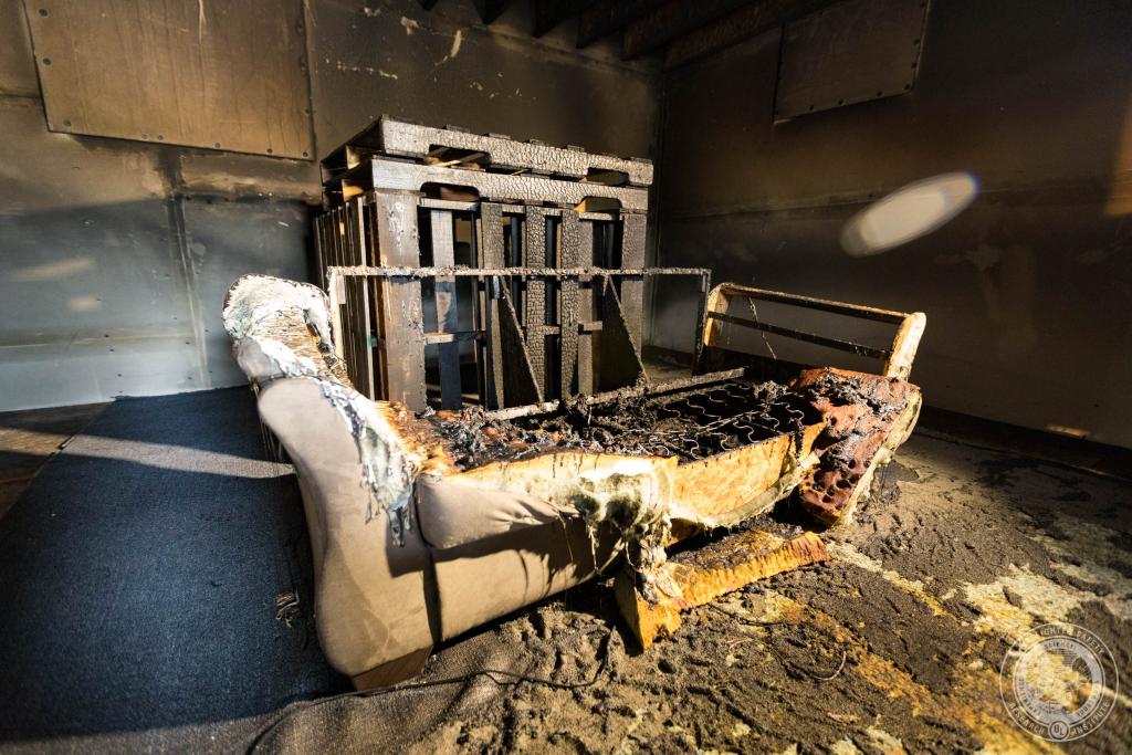 Understanding and Fighting Basement Fires couch